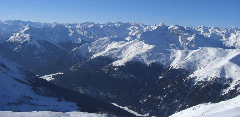 Skitour: Brennerbad (Liftstation Zirog) zur Flatschspitze, ca. 2570 m