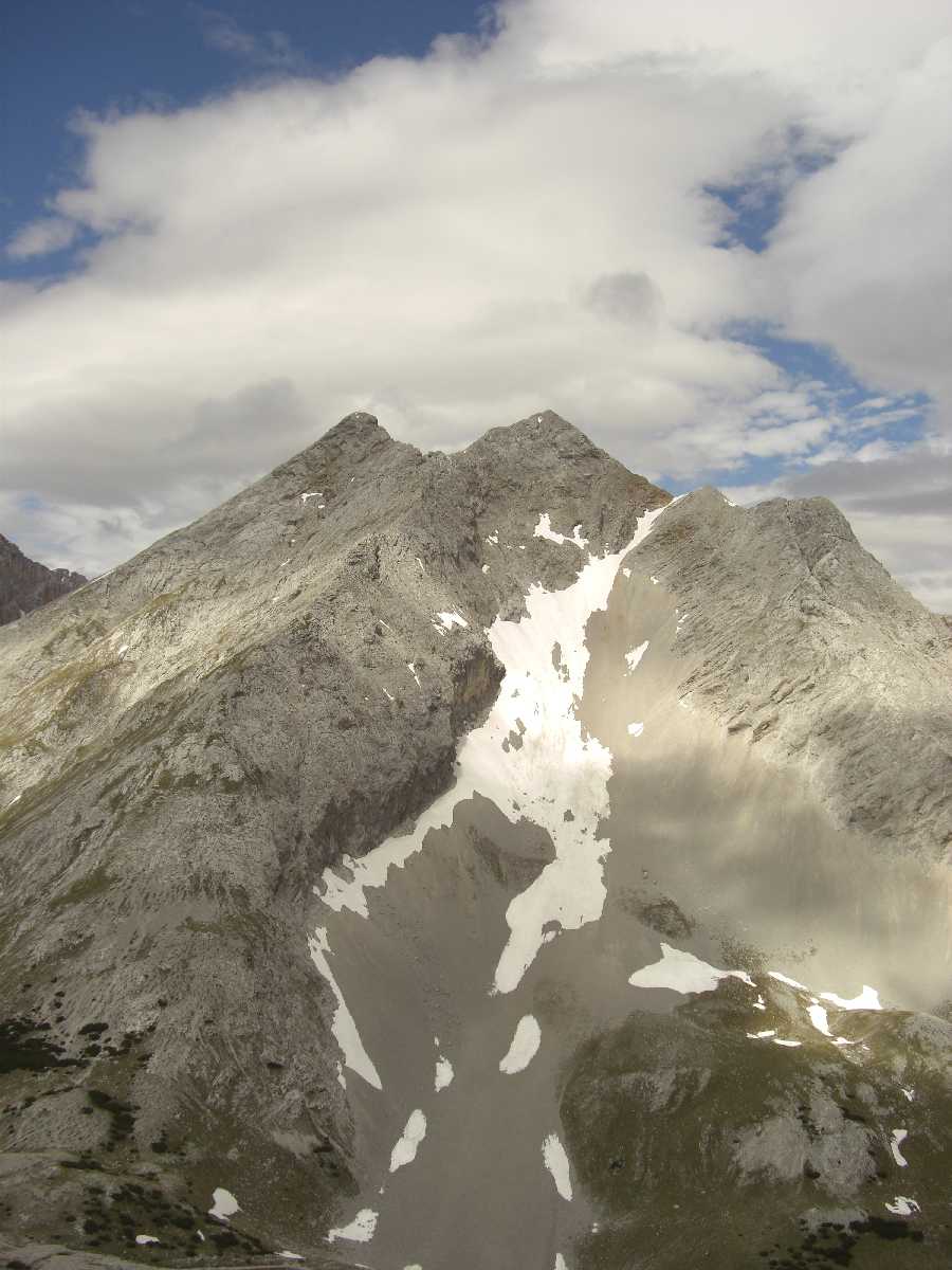 Lafatscherkopf, gegenüber Speckkarspitze